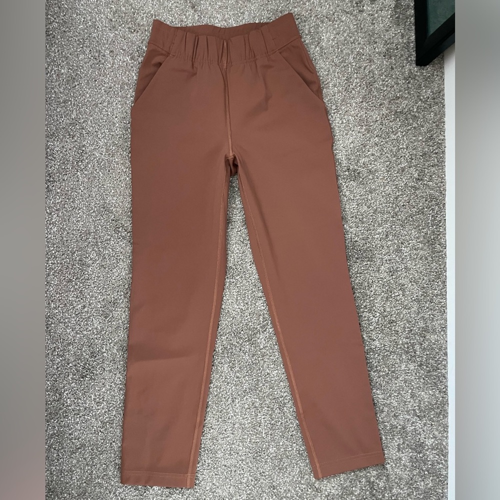 The Group Babaton Weekender Rust Brown Pants - Picture 2 of 5